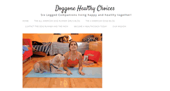 Desktop Screenshot of doggonehealthychoices.com